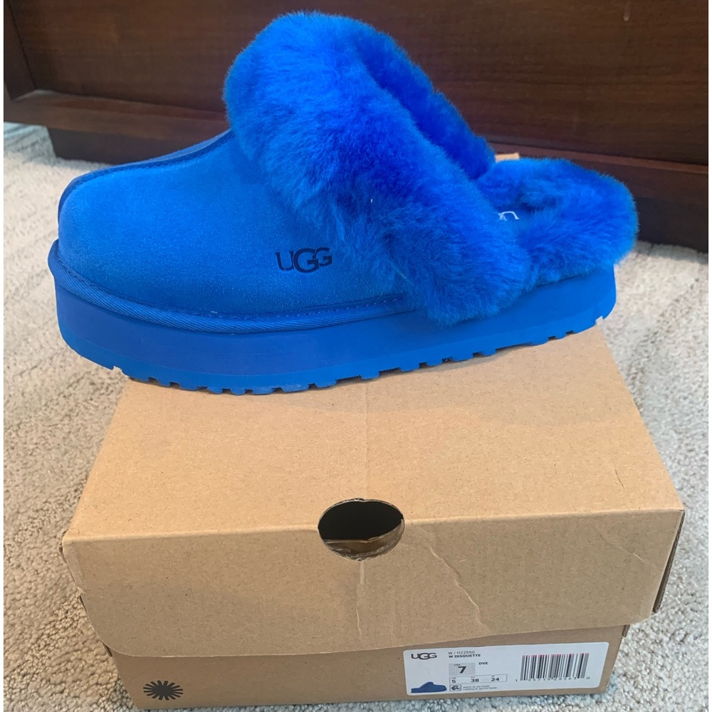 Brand New in box UGG slippers. Women’s size 7